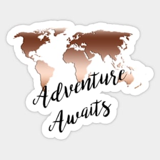 Adventure Awaits Sticker